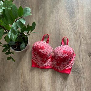 Victoria’s Secret Red Bustier with Crystals